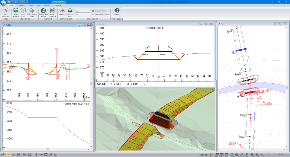 screenshot of RoadEng Civil Engineer